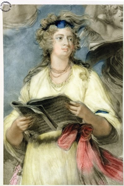 Mrs Billington as St. Cecilia by Joshua Reynolds
